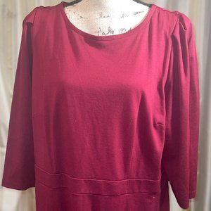 Talbot Cranberry Dress